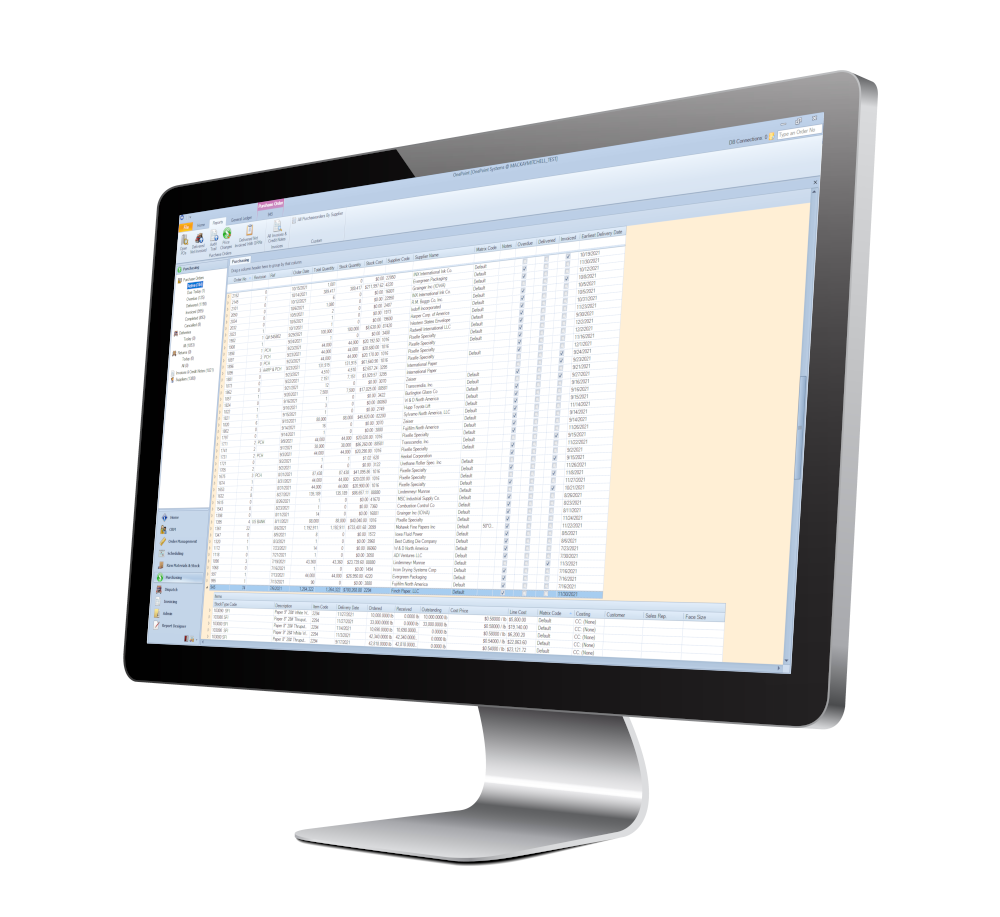 Purchasing in monitor Purchasing in monitor